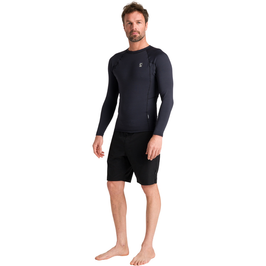 2026 C-Skins Männer Thermal Skins Langarm-Lycraweste C-HDILSM - Black